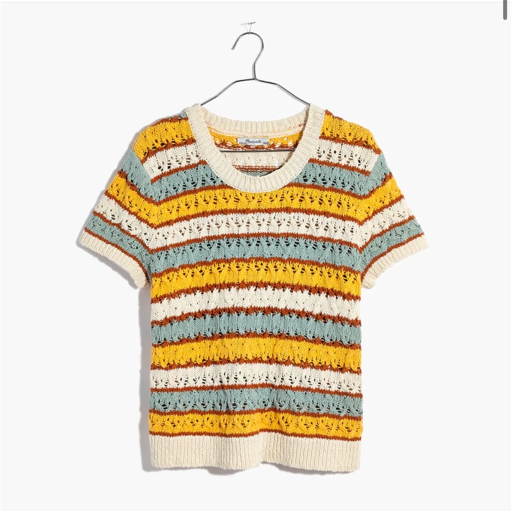 Madewell Carrington Sweater Tee in Stripe, S